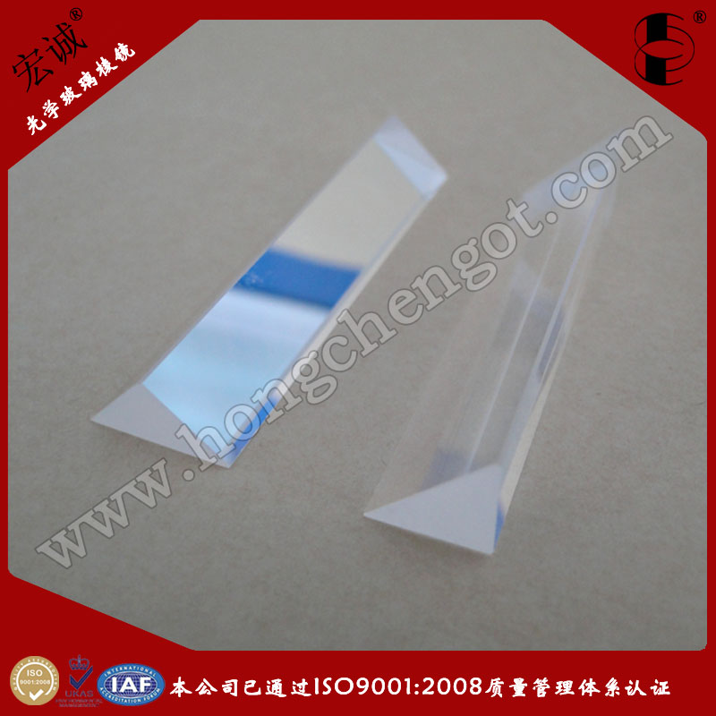 High Quality glass equilateral triangle optical prism Optical glass equilateral right angle prism cube Optical Prism